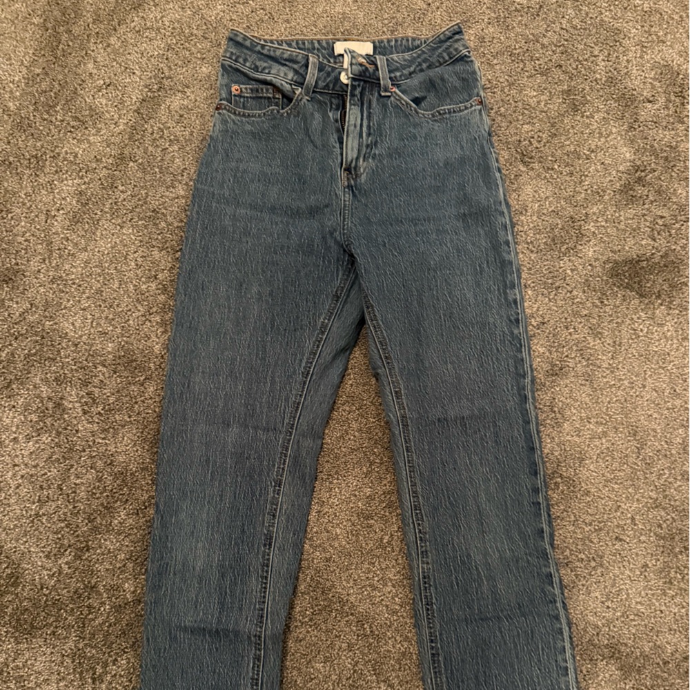H&M Women's High Rise Jeans - Blue